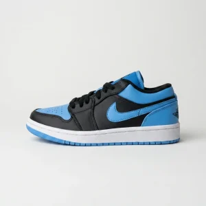کتونی نایک Air Jordan 1 Low مشکی آبی