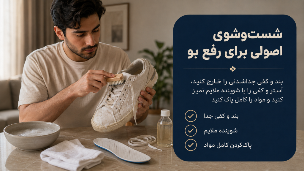 روش سریع و اصولی از بین بردن بوی بد کتونی